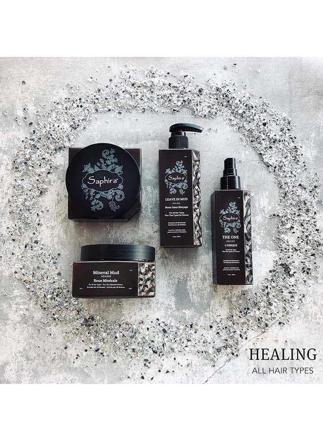 Saphira قناع الطين المعدني للشعر، علاج عميق للشعر الجاف والتالف والمبيض والمصبوغ، 250 مل - Image 4