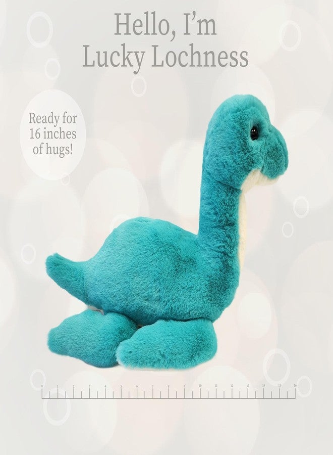 World's Softest Plush Stuffed Animal for Baby, Toddler, Kids, Adults - Adorable Toy Made from Kid-Friendly, Quality Materials - Lushee Luchy Lochness, 16" - Image 4
