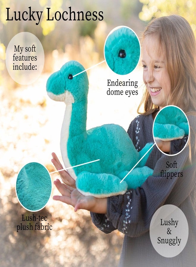 World's Softest Plush Stuffed Animal for Baby, Toddler, Kids, Adults - Adorable Toy Made from Kid-Friendly, Quality Materials - Lushee Luchy Lochness, 16" - Image 3