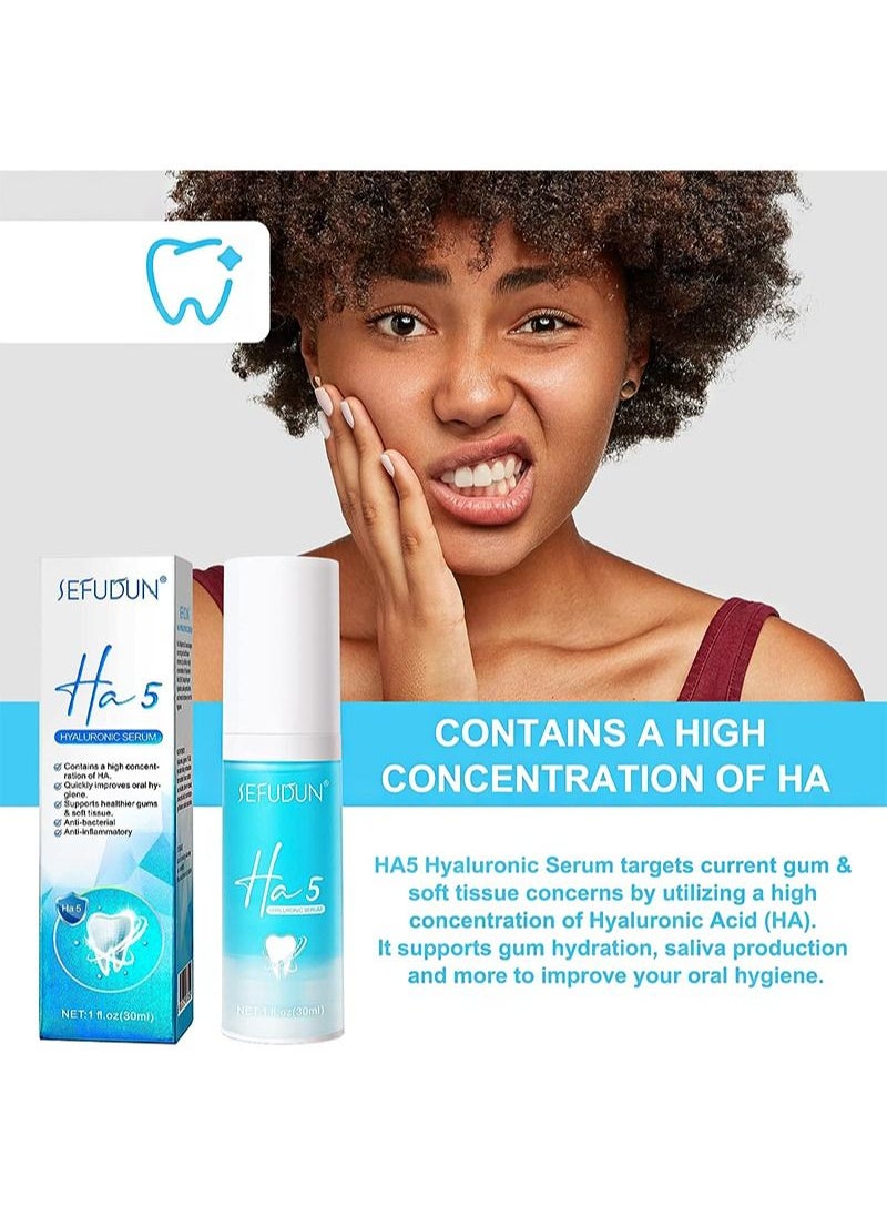 Sefudun - Total Whitening Restorative Toothpaste 2 Pack，V34 Colour Corrector & Ha5 Hyaluronic Serum，Relieves Sensitivity & Protects Cavities，Total Protection & Prevents Dental Problems - Image 1