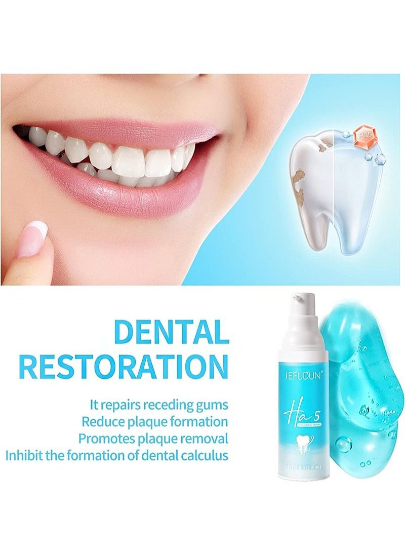 Sefudun - Total Whitening Restorative Toothpaste 2 Pack，V34 Colour Corrector & Ha5 Hyaluronic Serum，Relieves Sensitivity & Protects Cavities，Total Protection & Prevents Dental Problems - Image 1
