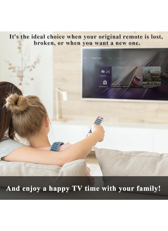 HuHa - YiBiChin New Voice Remote Control SHWRMC0133 Compatible with Sharp Aquos UHD TVs 40BL2EA 40BL3EA 40BL4EA 40BL5EA 50BL2EA 50BL3EA 50BL4EA 50BL5EA 55BL2EA 55BL3EA 55BL5EA 65BL2EA 65BL3EA 65BL4EA 65BL5EA - Image 1