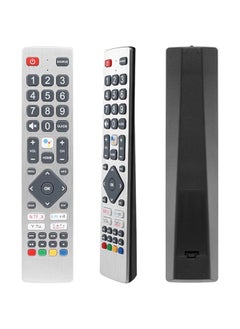 YiBiChin New Voice Remote Control SHWRMC0133 Compatible with Sharp Aquos UHD TVs 40BL2EA 40BL3EA 40BL4EA 40BL5EA 50BL2EA 50BL3EA 50BL4EA 50BL5EA 55BL2EA 55BL3EA 55BL5EA 65BL2EA 65BL3EA 65BL4EA 65BL5EA