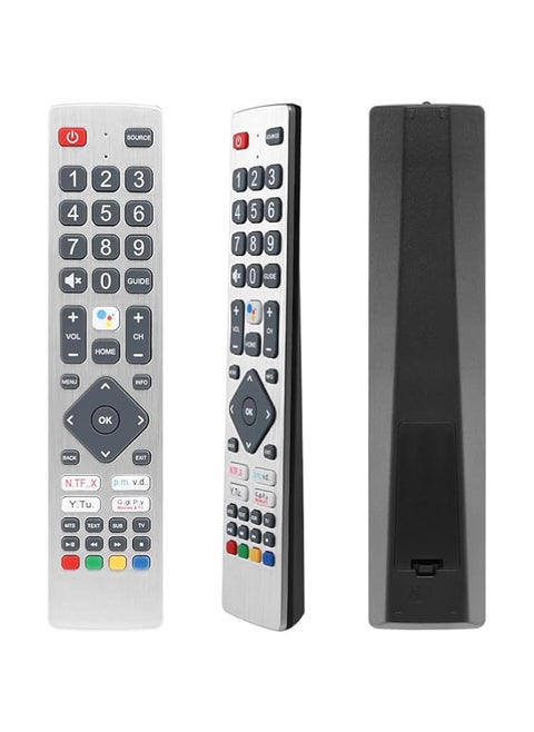 YiBiChin New Voice Remote Control SHWRMC0133 Compatible with Sharp Aquos UHD TVs 40BL2EA 40BL3EA 40BL4EA 40BL5EA 50BL2EA 50BL3EA 50BL4EA 50BL5EA 55BL2EA 55BL3EA 55BL5EA 65BL2EA 65BL3EA 65BL4EA 65BL5EA