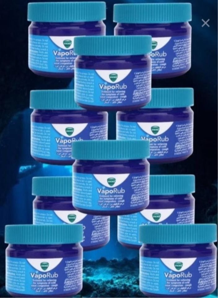 فكس 10 Pieces VapoRub Ointment 50g