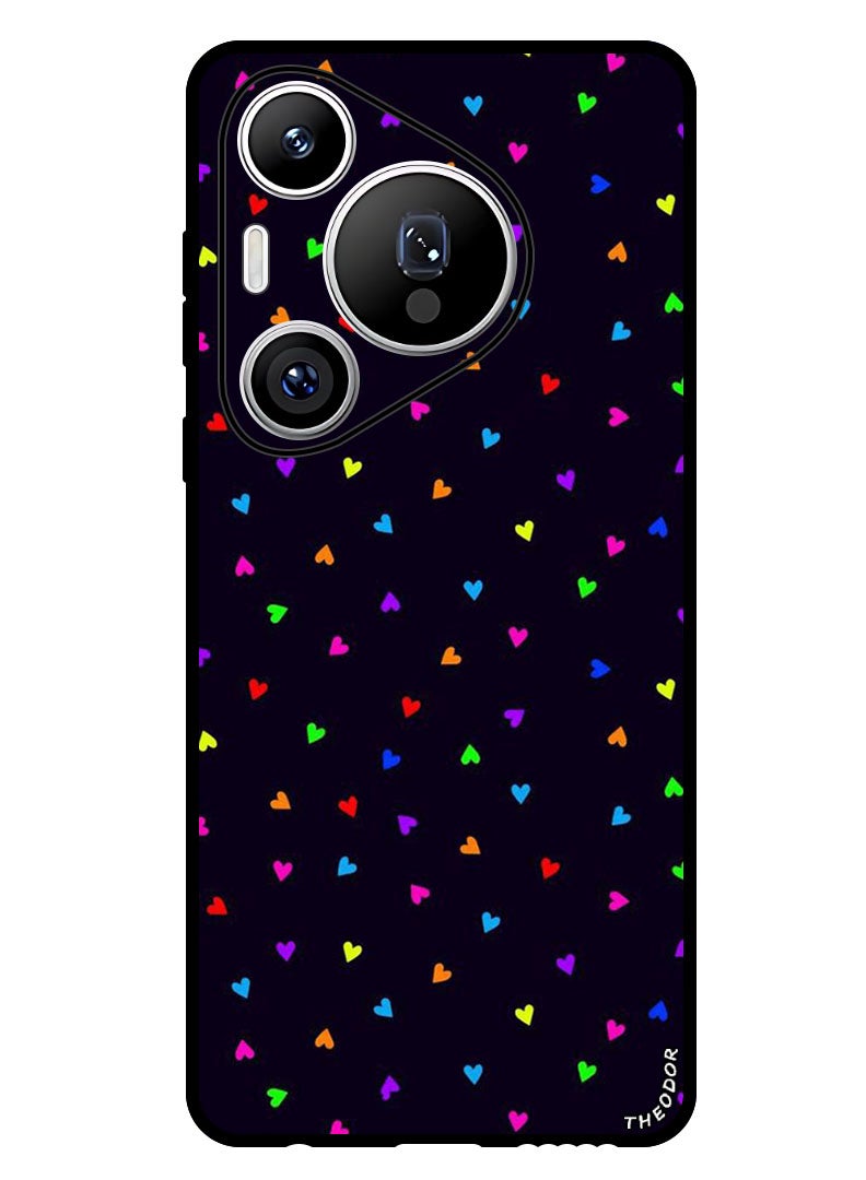 Theodor Protective Case Anti Scratch Shock Proof Bumper Cover For Huawei Pura 70 Small Hearts (2) - Image 1