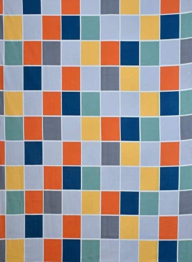 TIB 140 TC Glace Cotton Geometric King Size Bedsheet with 2 Pillow Covers,Bedsheet for Double Bed,90X100 Inches| 140 GSM, Multi, Pack of 3 - Image 2