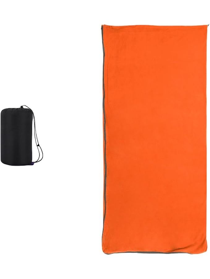 Multifunctional Travel Sleep Bag Cover Warm Velvet Campers Storage Blanket For Camping And Emergency Preparedness - Image 1
