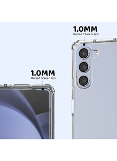 Case Up Premium Clear MagSafe Case For Z Fold 5 [Compatible with MagSafe] Anti-Yellowing Slim Transparent Phone Case Protective Magnetic Cover for Z Fold 5 7.6 Inch 2023  - Image 3