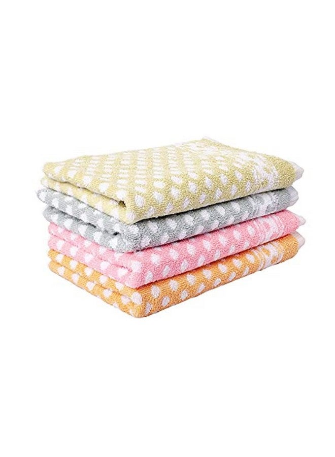 AYUS Hand Towels Set of 4 Piece for Kitchen, wash Basin & Gym, Soft & Super Absorbent, 450 GSM, (Size 14 * 21 Inch) - Image 1
