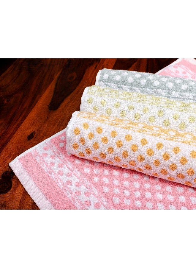 AYUS Hand Towels Set of 4 Piece for Kitchen, wash Basin & Gym, Soft & Super Absorbent, 450 GSM, (Size 14 * 21 Inch) - Image 3