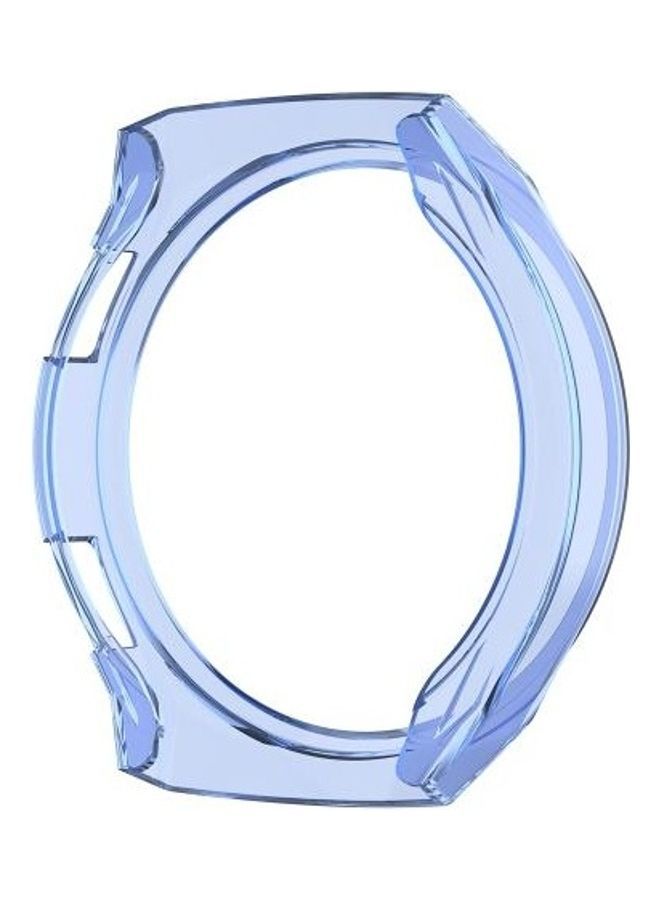 NIBEMINENT Full Coverage Protective Case With Screen For Huawei Watch GT 2e Transparent Blue  - Image 4
