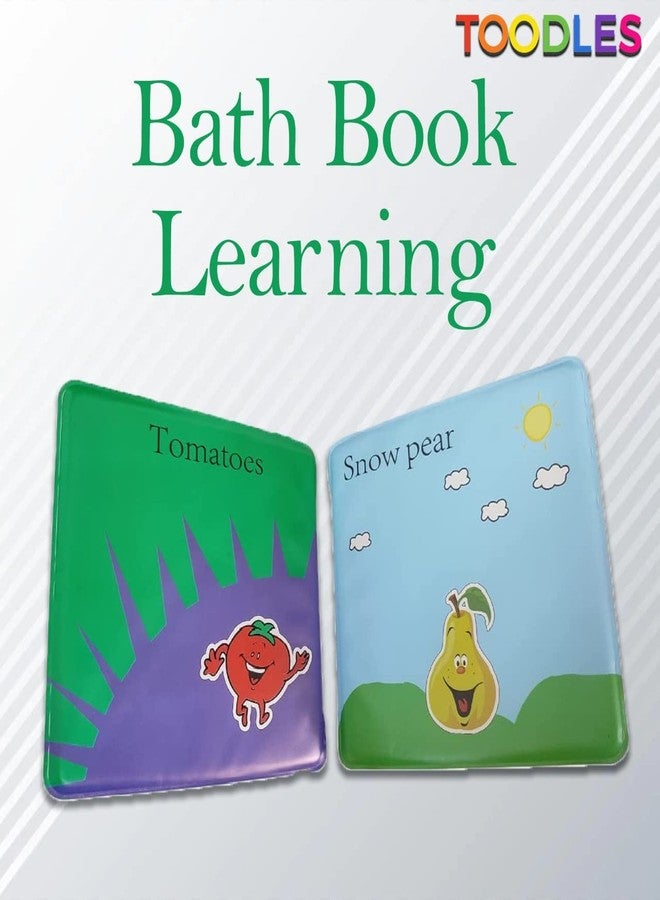 Toodles Learning Bath Book Learning Toys Kids, Educational Toddlers Toys, Preschool Montessori Toys and Birthday Gift for Kids - for Gifting - Image 2