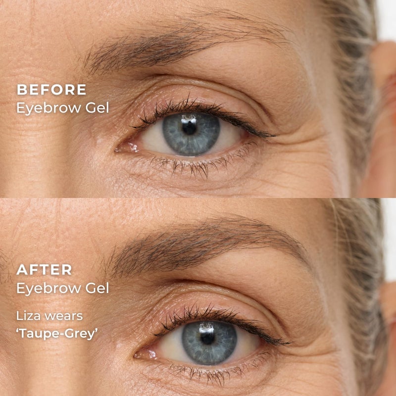 WUNDERBROW Waterproof Eyebrow Gel, Taupe-Grey, Vegan and Cruelty-Free - Image 2