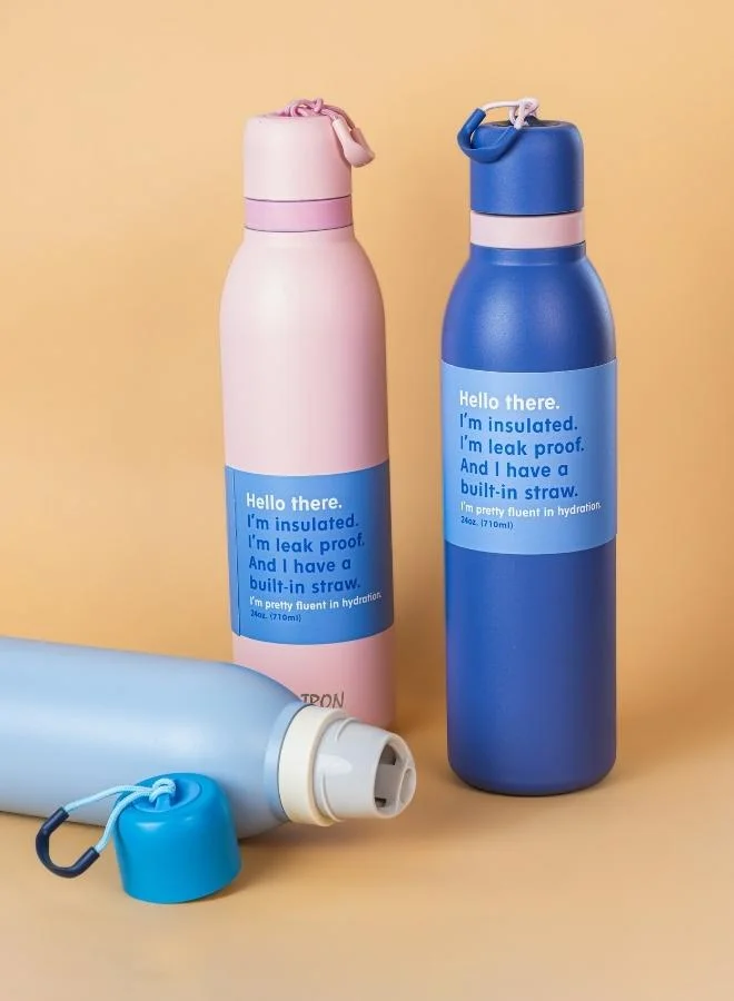 SNAPTRON® QUICKSIP TWIST Insulated Stainless Steel Bottle