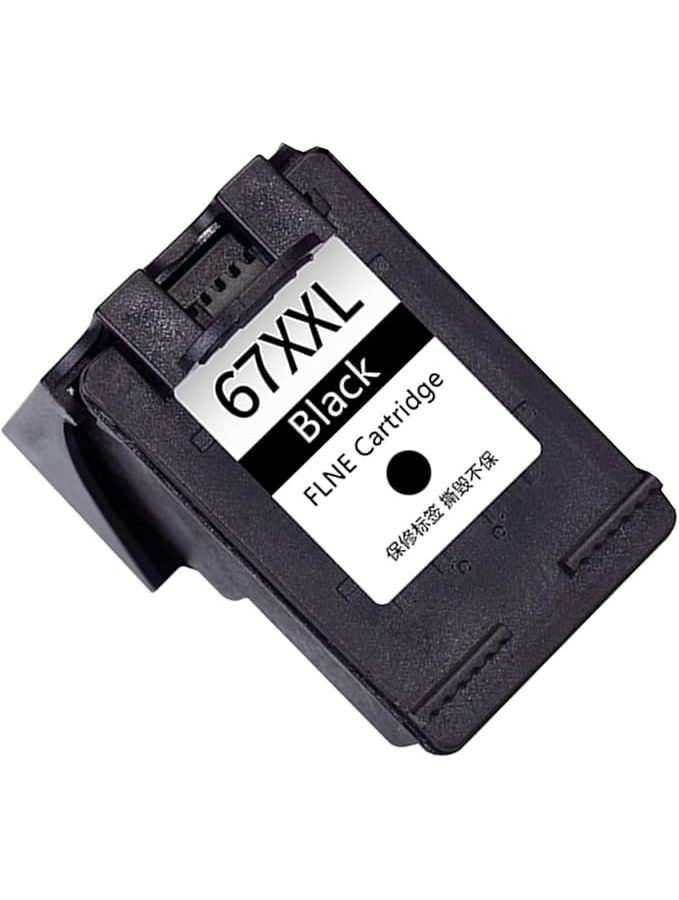 Large Capacity 67 XXL Black Printer Cartridge Premium Output for Multiple Printer Models - Image 1