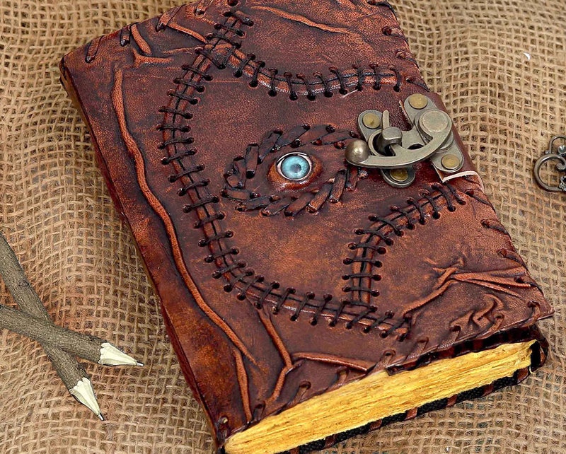 cuero Hocus Pocus Book of Spells Hocus Pocus Spell book Prop Gifts Halloween Decorations Decor Leather Journal Writing Book Of shadow Best Christmas Gifts For Men And Women - Image 2