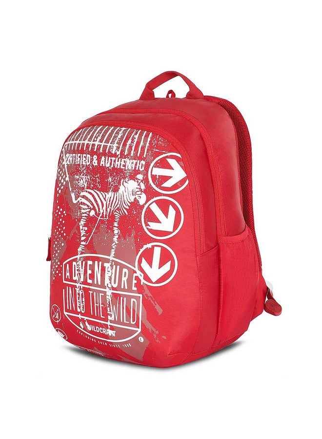 Wildcraft 30 Ltrs Blaze 1 Adventure_Red Casual 2 Compartment Backpack (12268_Adventure_Red)(HxWxD : 18x12.5x7.5)(inches) - Image 2
