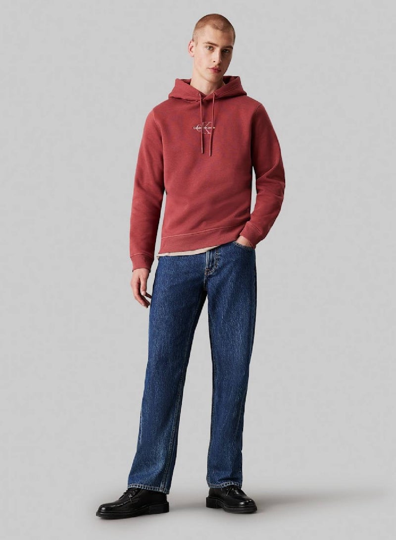 Calvin Klein Jeans Monologo Pullover Hoodie - Image 2