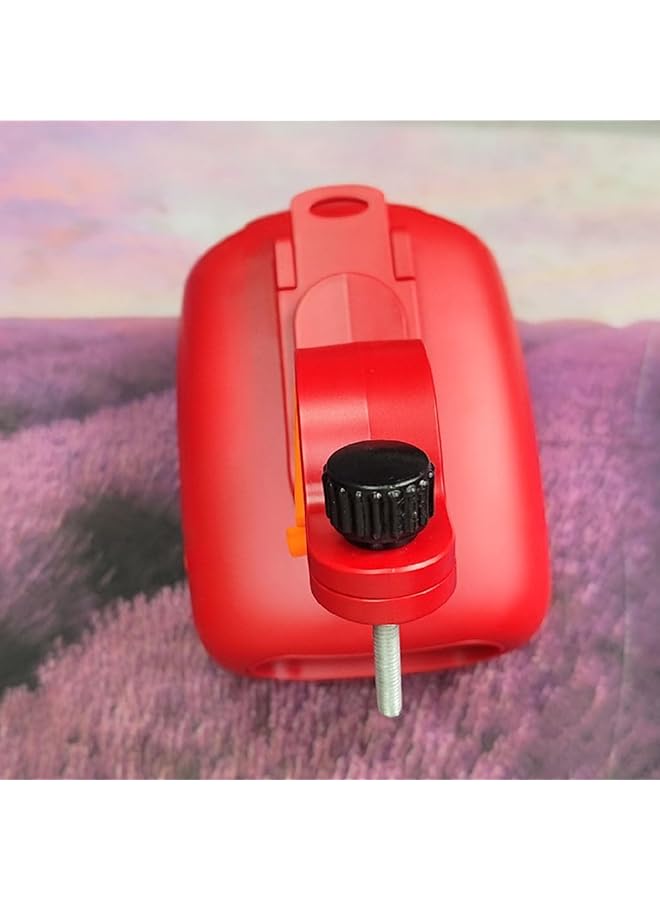erorex Speaker Hands Calls Answering Portable Waterproof Speaker For Cycling Hiking Long Battery Life Compact And Stylish Portable Design Red  - Image 4