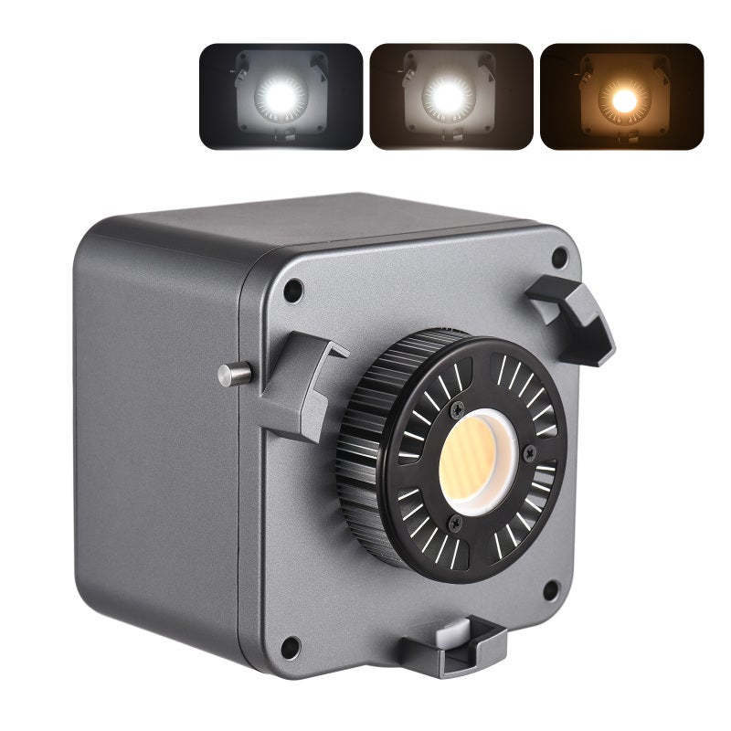 BAFANG BF-100W Compact COB Video Light 100W LED Fill Light 2700K-6500K Dimmable 10 Scene Lighting Effects Mini Bowens Mount for Indoor Outdoor Vlog Live Streaming Photography - Image 1