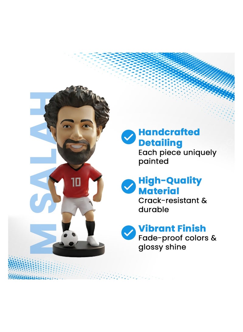 Football Super Hero Bobble Head for Car Dashboard or Desk and Football Stars Jersey Keychain - Image 4