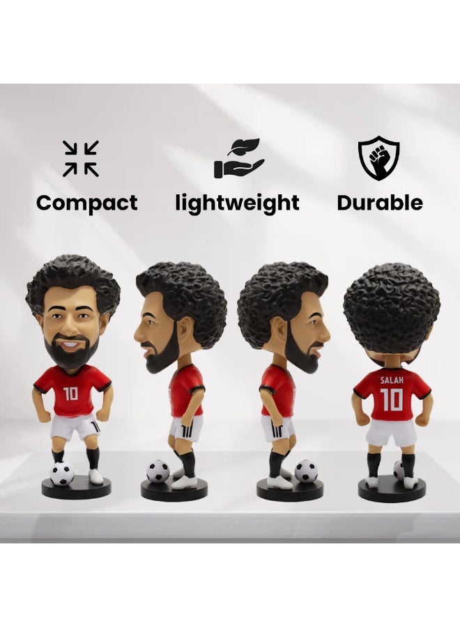 Football Super Hero Bobble Head for Car Dashboard or Desk and Football Stars Jersey Keychain - Image 5