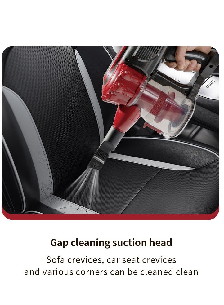 sokany 5M Corded Stick Vacuum Cleaner, 18Kpa Handheld Vacuum Adjustable Lightweight 2 in 1 Stick Vacuum with HEPA Filter for Hard Floor, Carpet, Pet Hair(Black) - Image 4