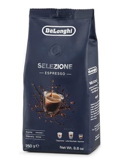 Selezione Coffee Beans - 70% Arabica, 30% Robusta Blend, Premium Quality, 250g Bag - Rich Flavor & Perfect for Espresso Machines