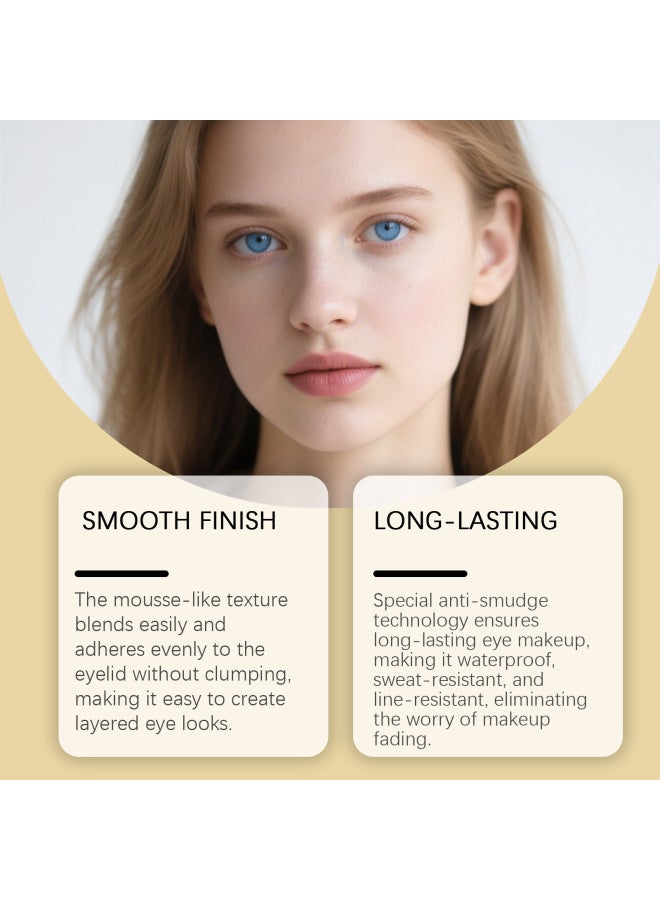 zephoco Chocolate-inspired Eyeshadow Palette, Earth Tones, Cool-toned Highlighter, Lightweight And Highly Pigmented, Suitable For Daily Commute - Image 2