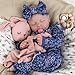 Aori 20 Inch Weighted Reborn Baby Doll Hyper Realistic Lifelike Newborn Girl with Outfit Collectible Soft Body Baby Doll for Girls Age 3 for ChristmasBirthday - Image 2