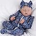 Aori 20 Inch Weighted Reborn Baby Doll Hyper Realistic Lifelike Newborn Girl with Outfit Collectible Soft Body Baby Doll for Girls Age 3 for ChristmasBirthday - Image 4