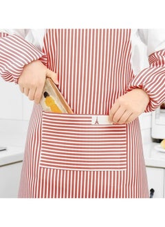 Kitchen Apron with Sleeves Pocket for Women, Waterproof Anti-fouling Treated Half-body Suite Cover - pzsku/Z57E251A55B7DEA4D88C3Z/45/_/1653134538/7636266c-f0c9-4bb9-8a33-2a160db690cc