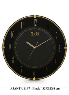 Ajanta Ajanta Wall Clock – Fancy Clock – 1197 – Black  - Image 3