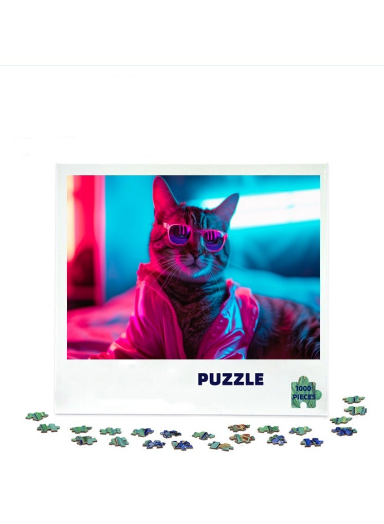 Anna 1000 pieces of colorful 3D puzzles - Image 1