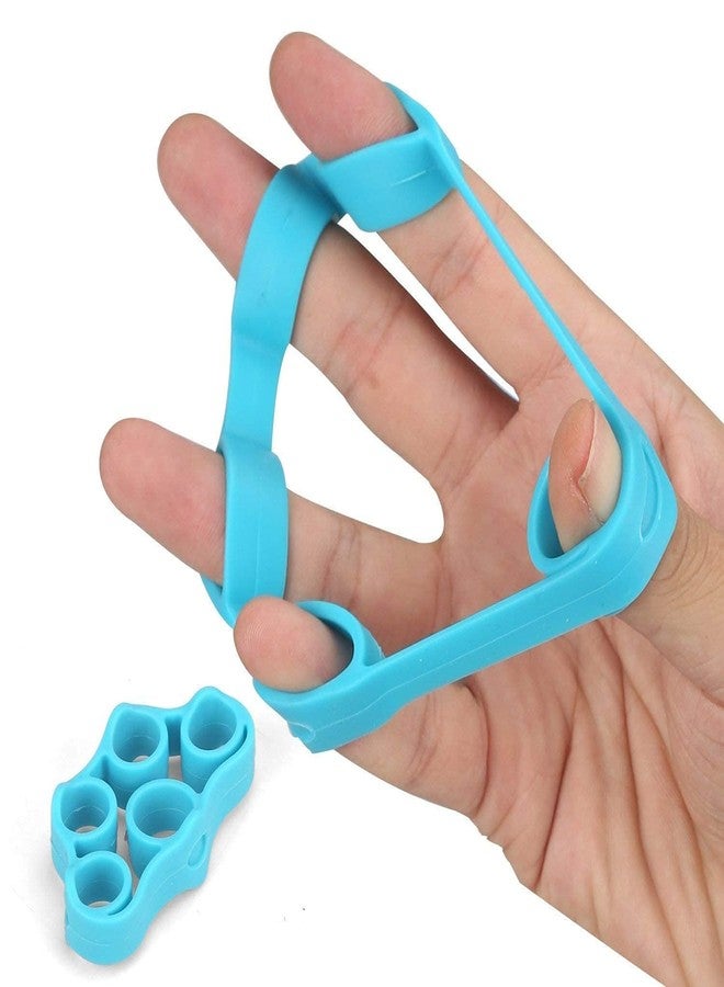 FAGVA Finger Exerciser, Hand Strengthener for Carpal Tunnel Relief, Grip Strength Trainer, Silicone Finger Gripper, Hand Grip Strengthener, Forearm Grip Workout, Finger Stretcher,Multicolor - Image 5