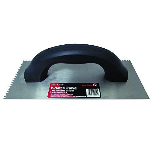 Red Devil 2092 7/32 inch x 5/32 inch V Notch Trowel - Image 3