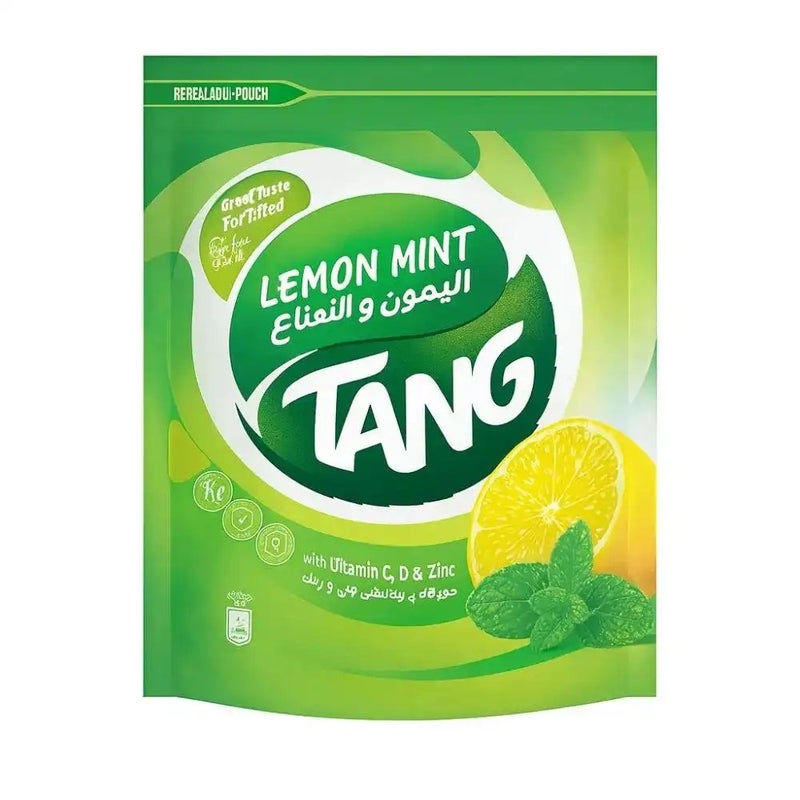Tang Lemon Mint Flavored Instant Powdered Drink with Source of Vitamin C- 375gms
