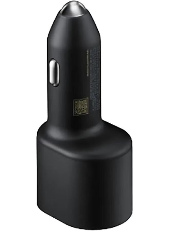 SAMSUNG Super Fast Dual Car Charger (45W+15W) Two Ports EP-L5300XBEGWW Black - Image 3
