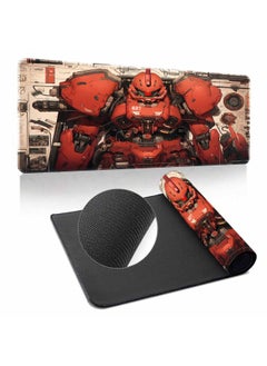 Gundam Mouse Pad Oversized Machine Warfare Boys Science And Technology Sense Computer Keyboard Pad Learning Games Dormitory Non-Slip Table Pad-Color:600*1200*4mm-Pattern:Up To ① Paragraph 16