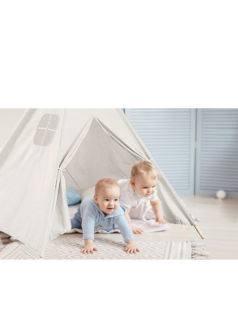 QiaoKai Breathable Foldable Portable Pop Up Unique Design Teepee Playhouse Tent 5.3x4.1x35.11CM - Image 3