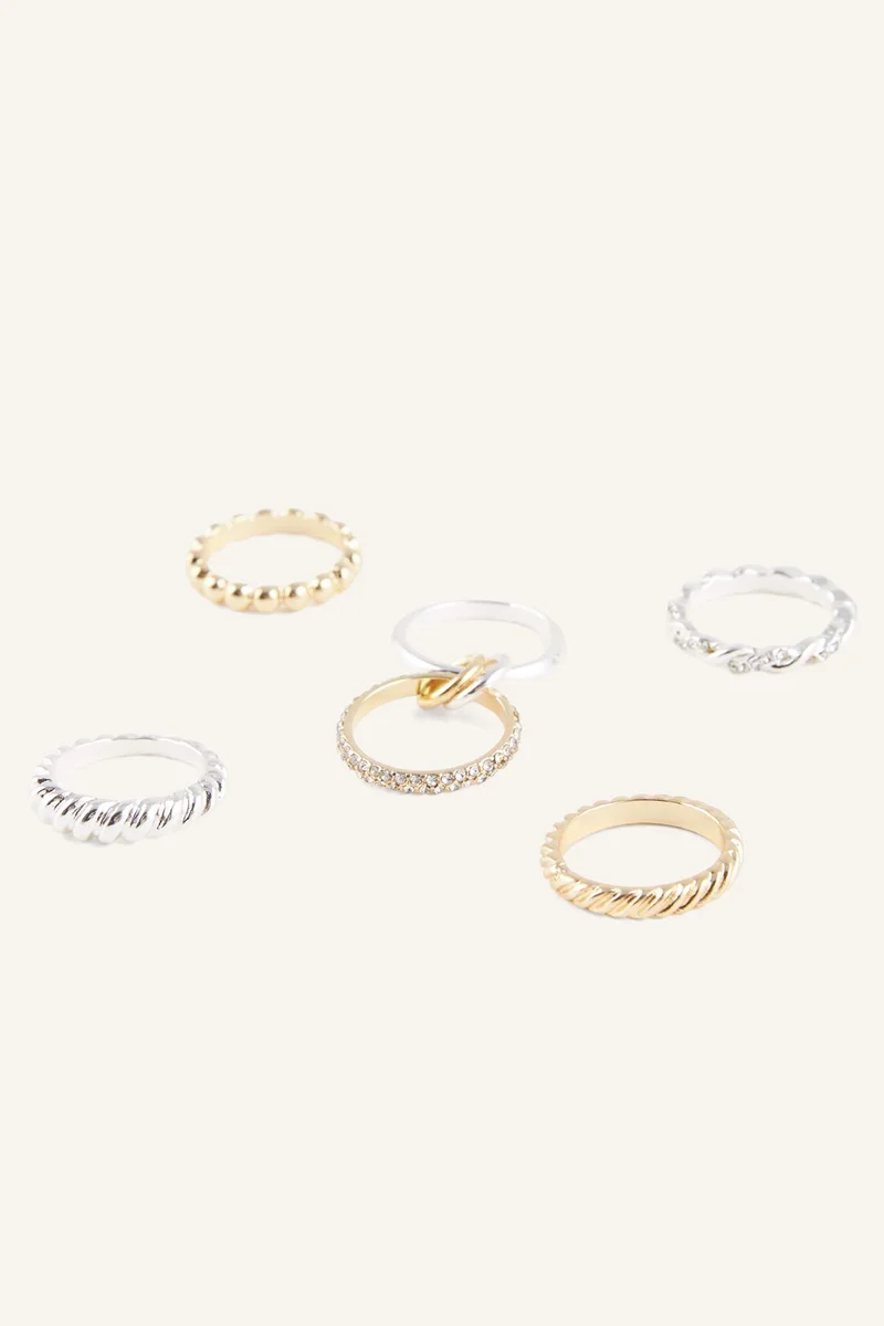 Defacto 5 Piece Ring