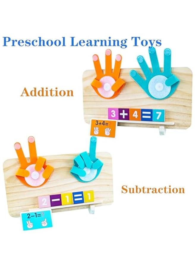 Montessori Toys for 3 4 5 Year Old,Double-Sided Preschool Learning Toys for Toddlers age 2-4,Educational Math manipulatives Number Counting Blocks for Kids, Stocking Stuffers for Boys Girls  - Image 4
