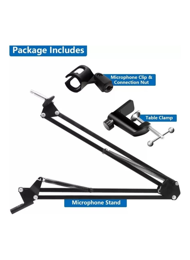 Generic - Adjustable Microphone Stand Suspension Boom With Holder - Image 1