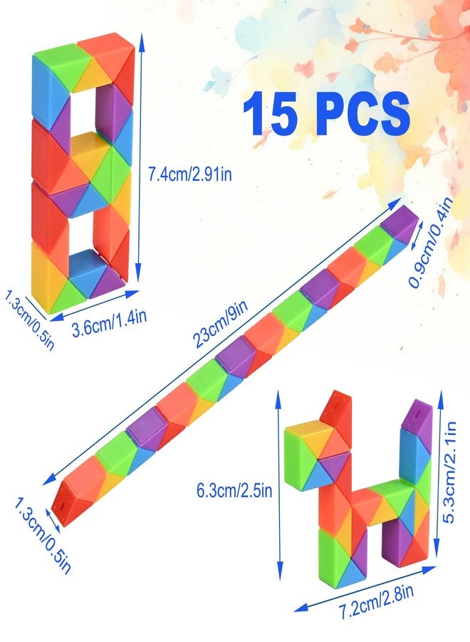 GOLDGE 24 Pack Mini Cube Puzzle Fidget Toys - Bulk Party Favors & Goodie Bag Stuffers for Kids, Travel Toys for Ages 4-8, Treasure Box Toys for Classroom, Birthday & Back to School Gifts - Image 2