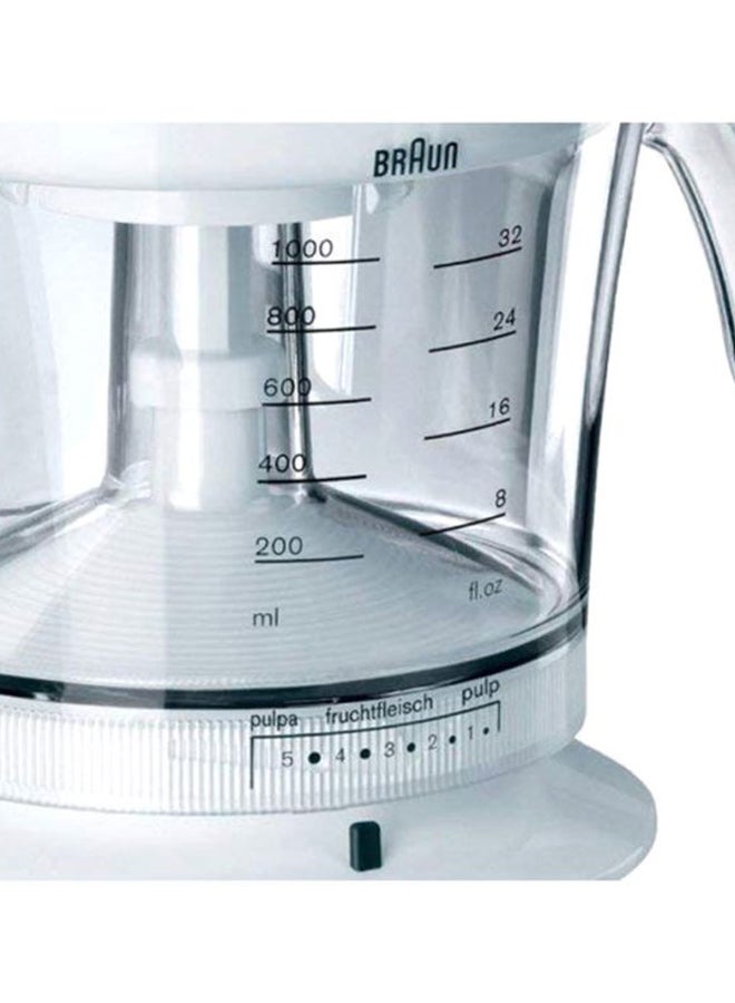 BRAUN Citrus Press Juicer 1 L 20 W MPZ 9 White/Clear - Image 4