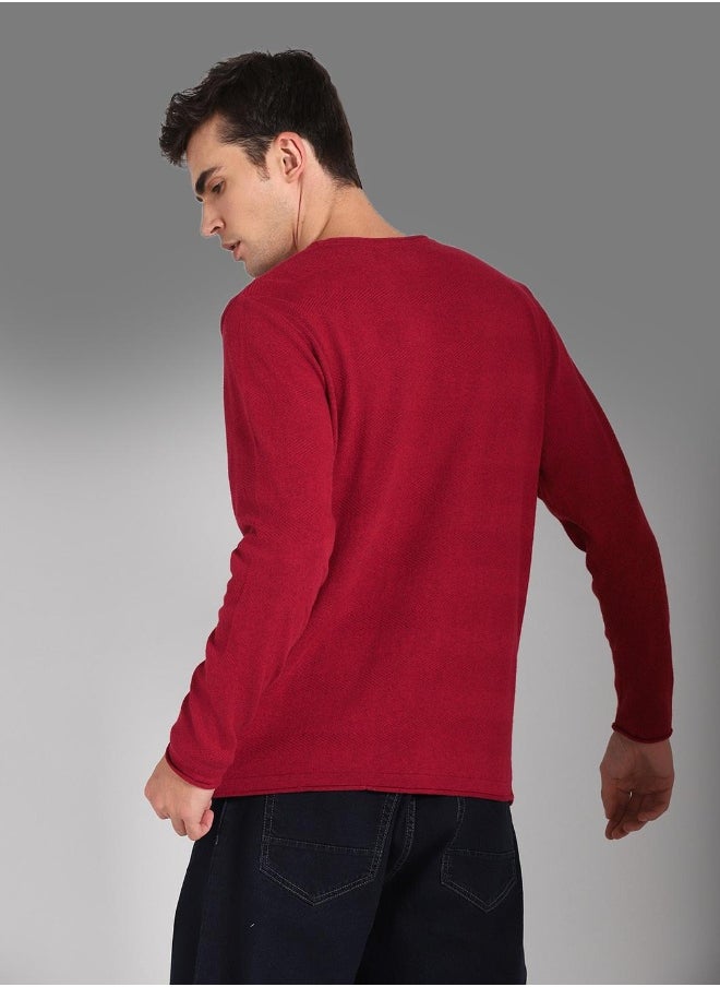 Men Red Sweater - pzsku/Z57E33BAA284C1E703789Z/45/_/1725376511/616a464d-6eed-4f1d-b845-badc8db9ed34