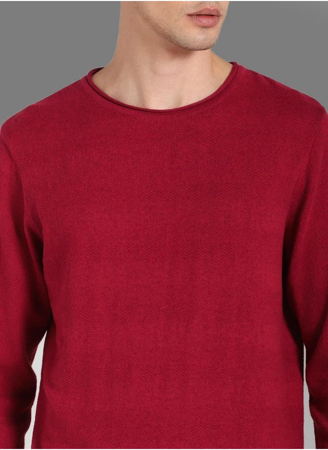 هاي ستار Men Red Sweater