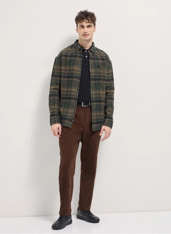 THE BEAR HOUSE Men's Shirt for Casual and Formal Wear | Classic Button-Down Style for Office, Daily Use, Travel, Events & All-Season Outfits | Versatile & Stylish Wardrobe Essential for Every Occasion