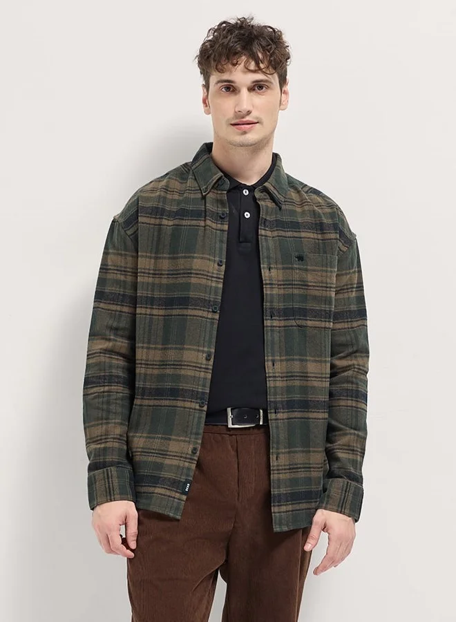 THE BEAR HOUSE Men's Shirt for Casual and Formal Wear | Classic Button-Down Style for Office, Daily Use, Travel, Events & All-Season Outfits | Versatile & Stylish Wardrobe Essential for Every Occasion